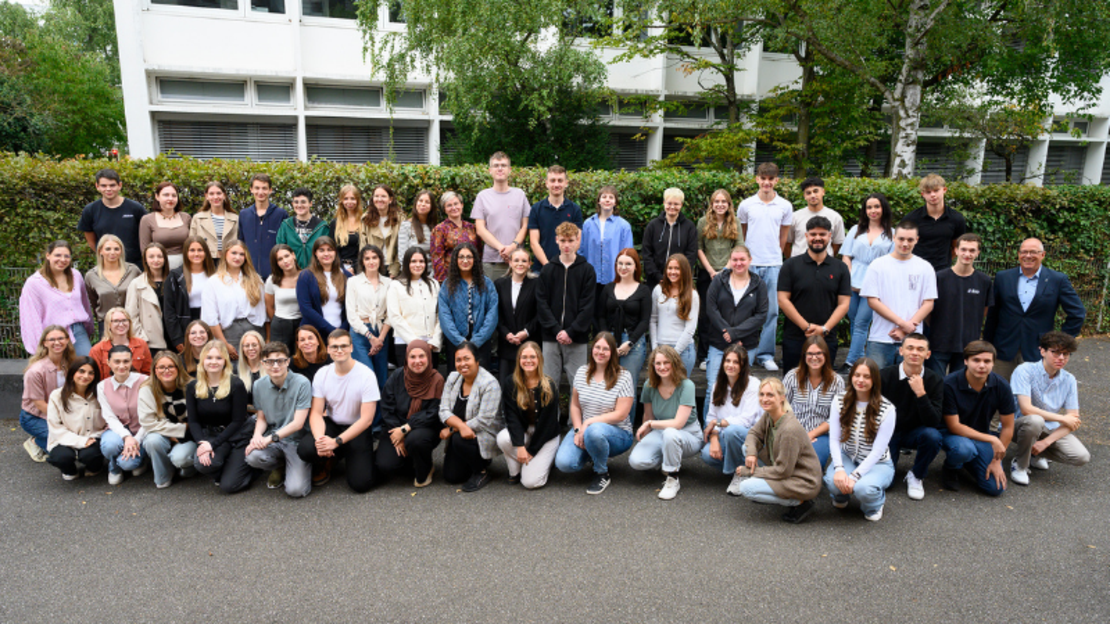 Insgesamt darf die Stadt Heilbronn 74 neue Auszubildende, Dual Studierende sowie Praktikantinnen und Praktikanten im Jahr 2025 begrüßen. (Foto: Stadtarchiv Heilbronn/B. Kimmerle)