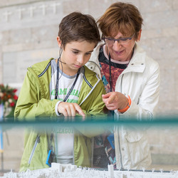 Stadtmodel in der Ehrenhalle