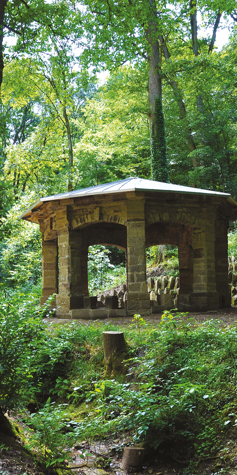 Köpferbrunnen im Stadtwald Heilbronn
