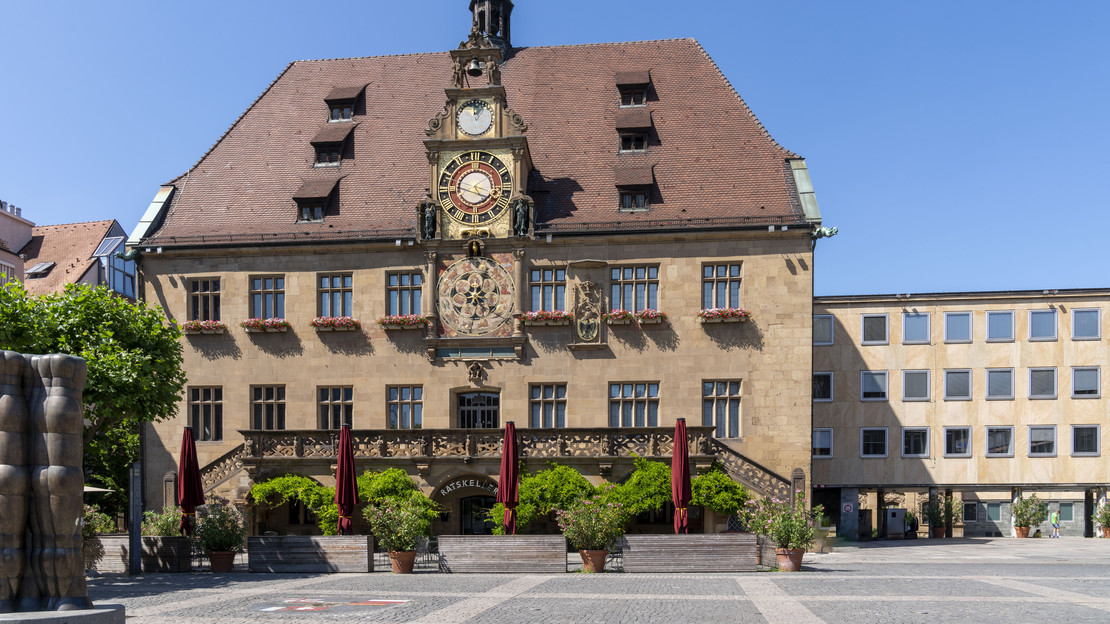 Mit dem Weindorf 2024 wurde die Waffenverbotszone vom Bahnhofsvorplatz auf die Innenstadt ausgeweitet. Foto: Stadt Heilbronn/Jürgen Häffner