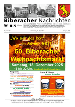 Biberacher Nachrichten Nr. 50 vom 11.12.2025