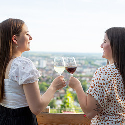 Weingenuss am Weinberghäuschen