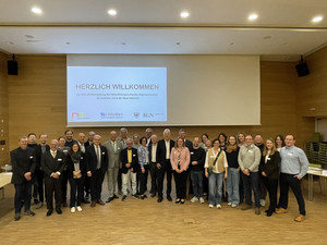 Gründungsmitglieder. Foto: SLK-Kliniken/M. Burkhardt