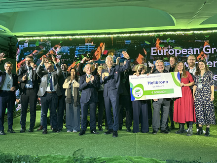Heilbronn ist European Green Capital 2027. Foto: Stadt Heilbronn