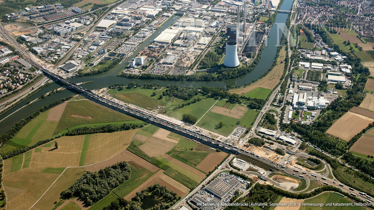 Autobahnbrücke Sanierung Nord-West