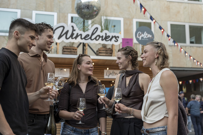 Gute Laune auf dem Heilbronner Weindorf