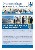 Ortsnachrichten Kirchhausen Nr. 38 vom 17.09.2026