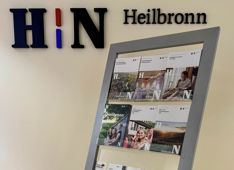 Das Bild zeigt das Logo der Heilbronn Marketing GmbH. 