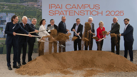 Foto vom Spatenstich