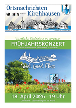 Ortsnachrichten Kirchhausen Nr. 14 vom 01.04.2026