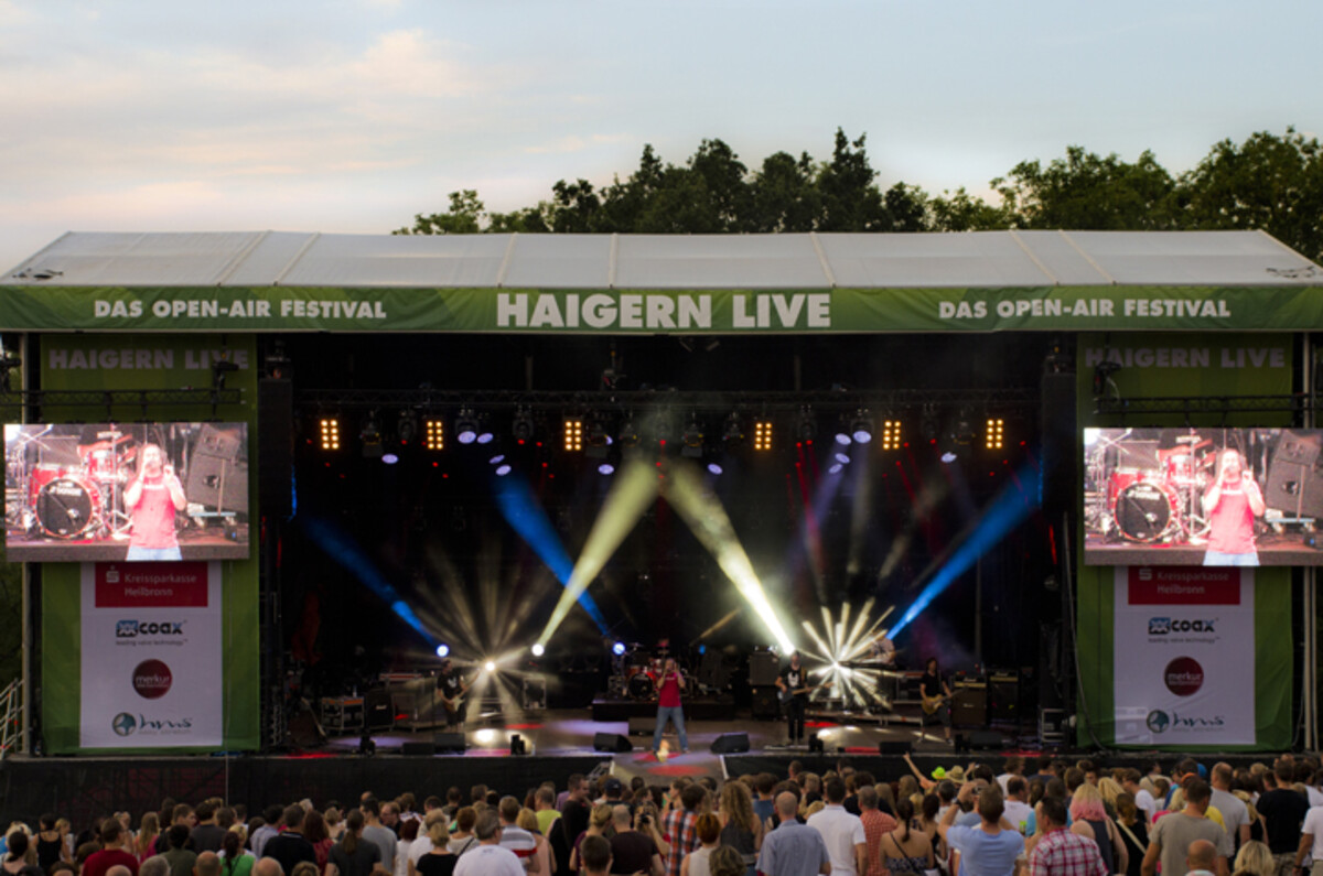 Bühne Haigern live