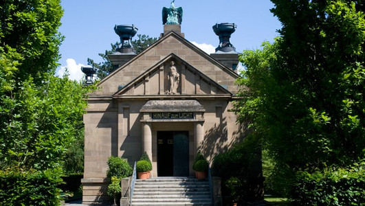 Krematorium auf dem Heilbronner Hauptfriedhof