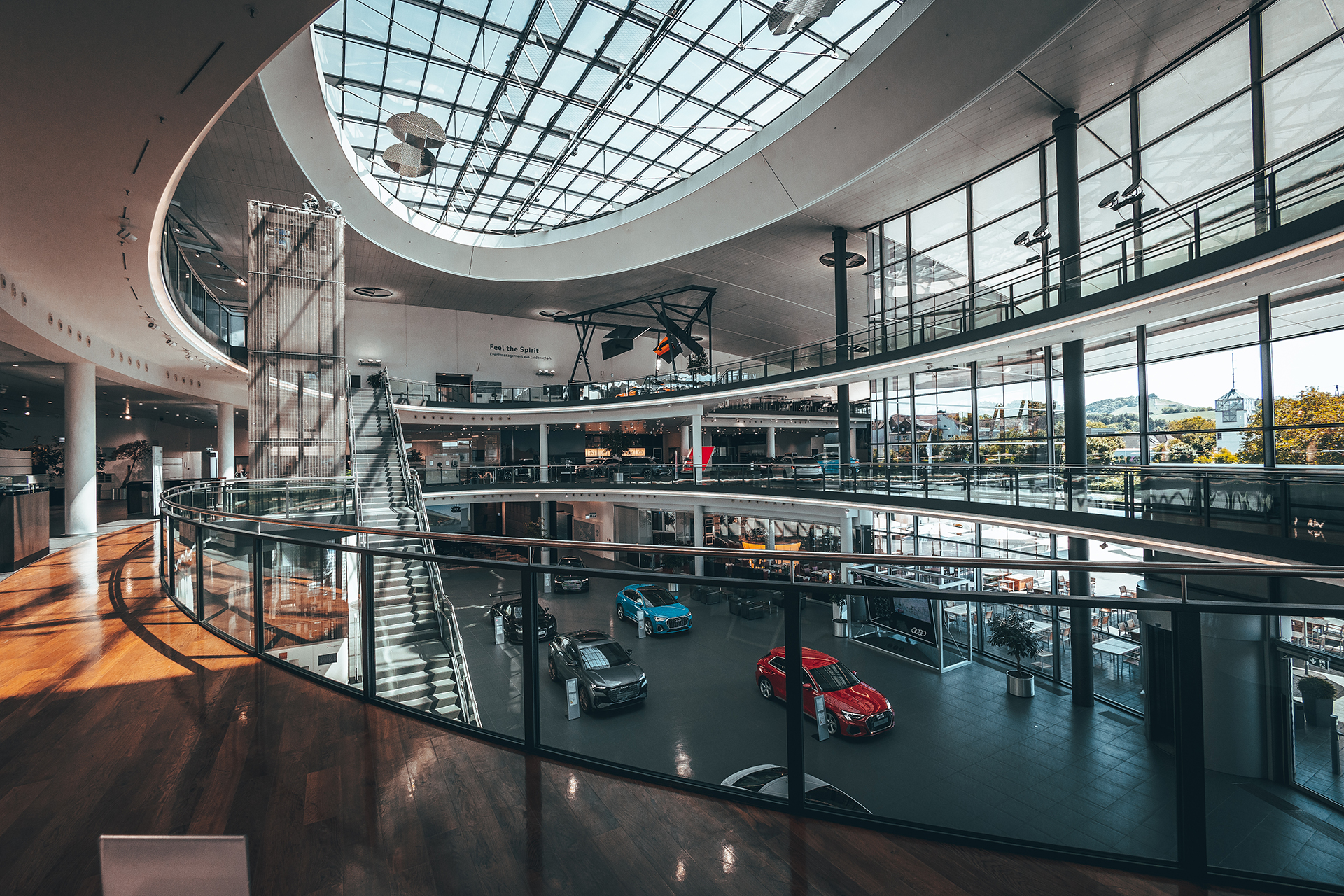 Markenausstellung im Audi Forum Neckarsulm