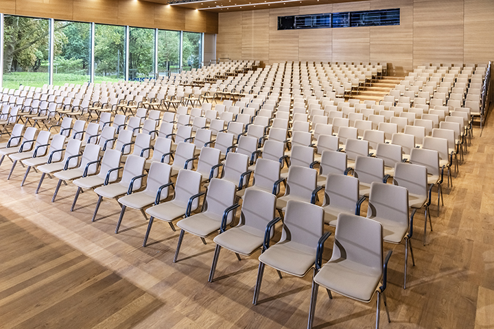 Aula auf dem Bildungscampus Heilbronn