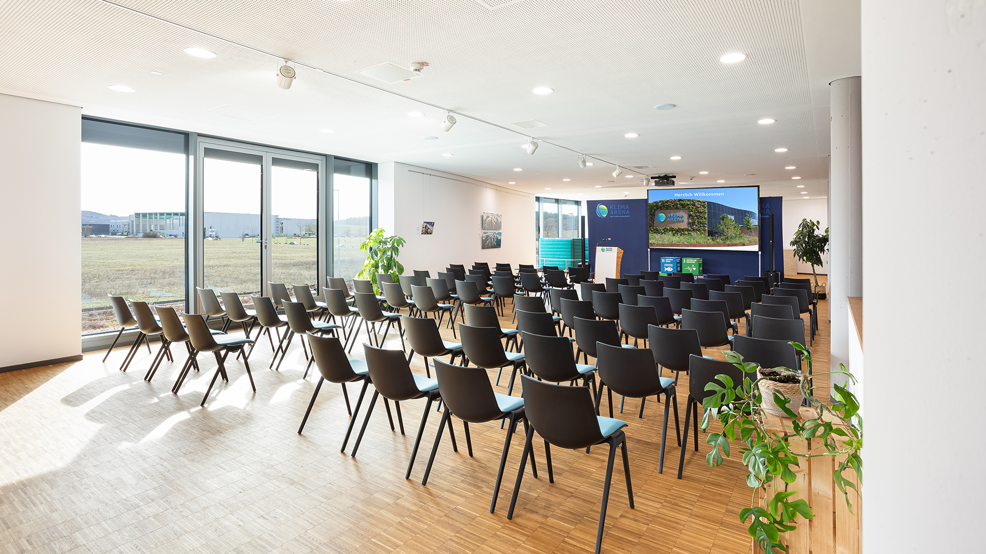 Eventfläche in der Klima Arena Sinsheim