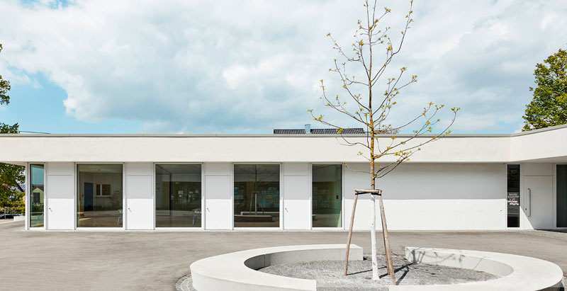 Ganztagesbetreuung Kirchhausen Ostfassade