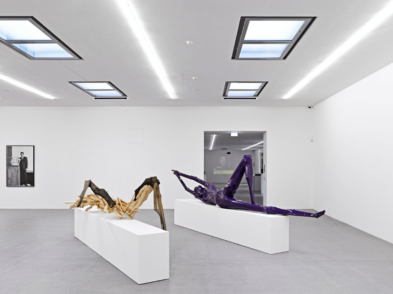 Kunsthalle Vogelmann, Blick in einen Ausstellungssaal - Foto: Dietmar Strauß