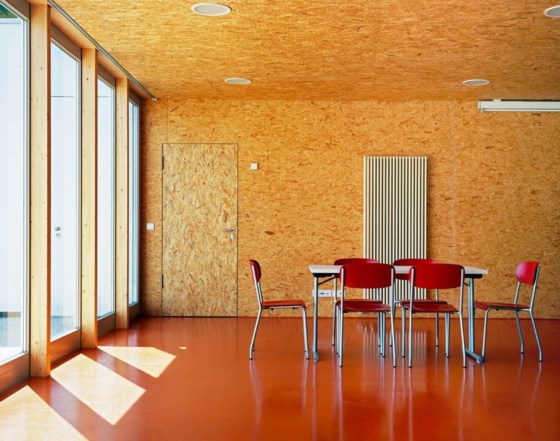 Jugendhaus Sontheim, Innenansicht - Foto: Dietmar Strauss