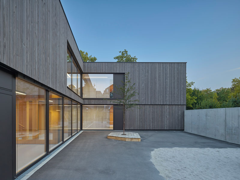 Außenansicht des Kindergartens Böckingen - Foto: Zooey Braun
