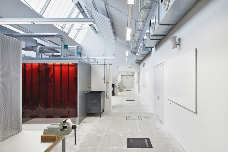 D-Bau / Technisches Schulzentrum Innenansicht - Foto: Dietmar Strauß