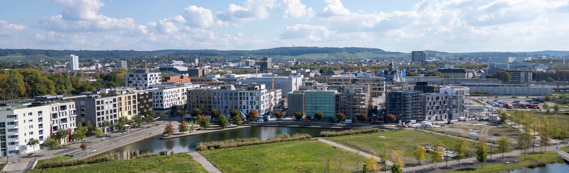 Ein Bild des Neckarbogens