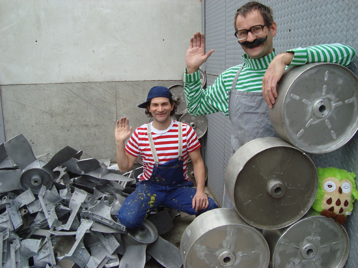 Szene aus dem Stück „Das fantastische Rad"
