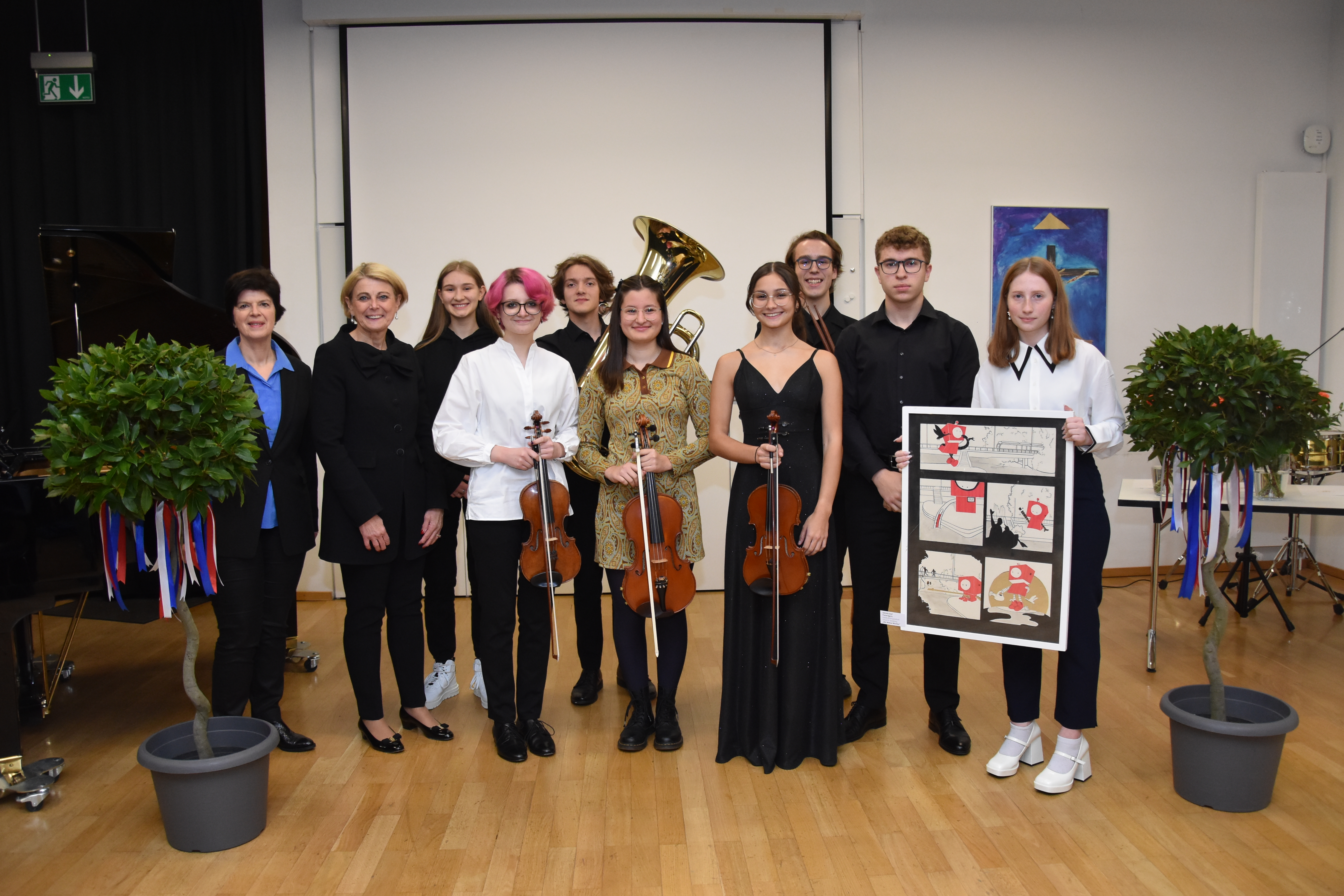 Gruppenfoto von der Otto Rombach-Preisverleihung 2022 Foto: Stadt Heilbronn