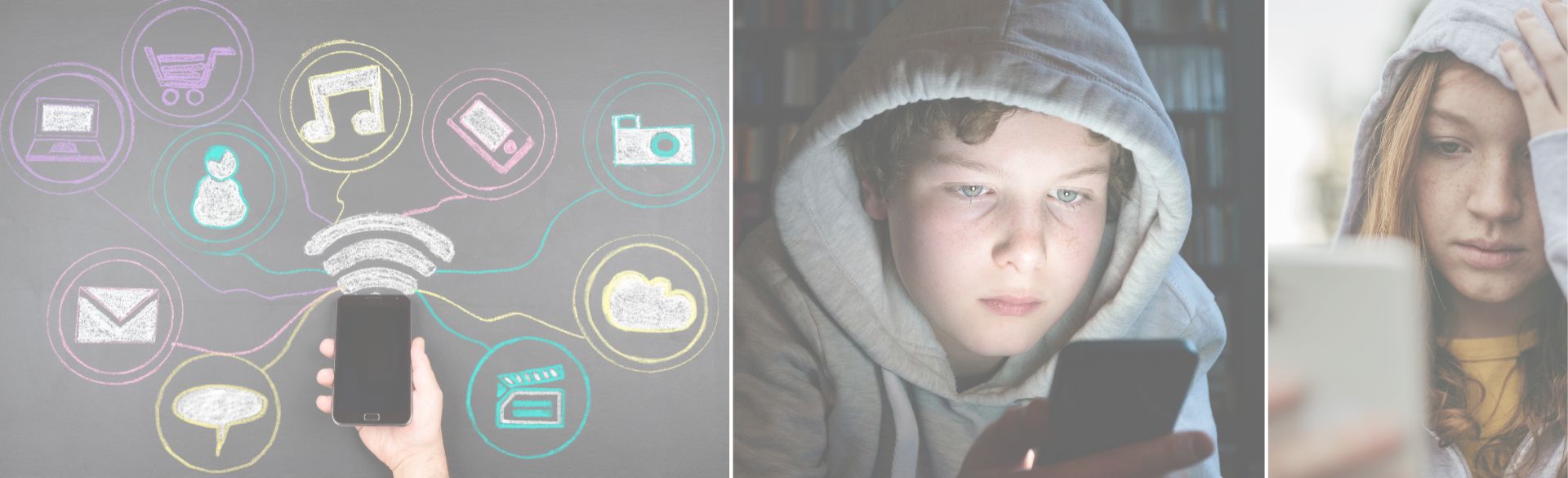 Man sieht eine Hand, die ein Smartphone hält.