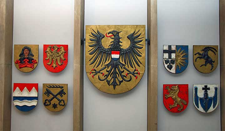 Wappen der Stadt Heilbronn und ihrer Stadtteile