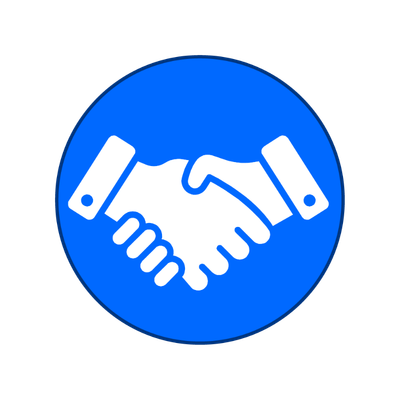 Symbolbild Respekt: Zwei Personen reichen sich die Hand.