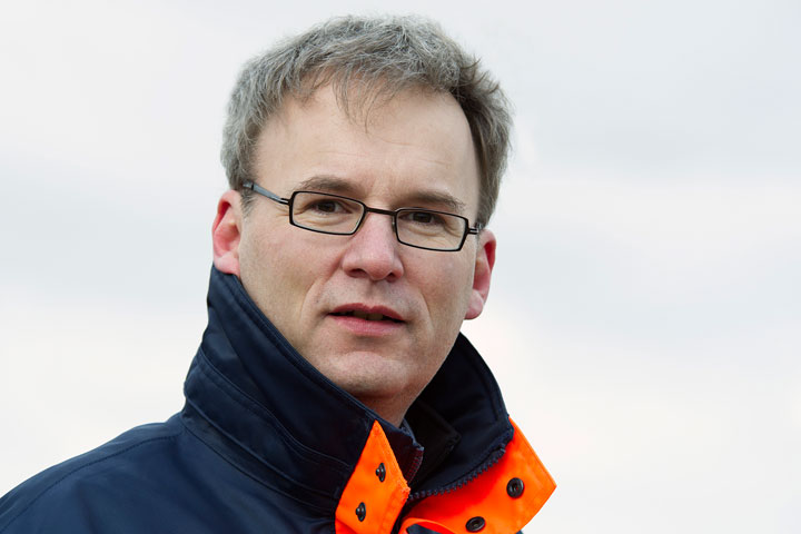 Thorsten Simon bei der Arbeit