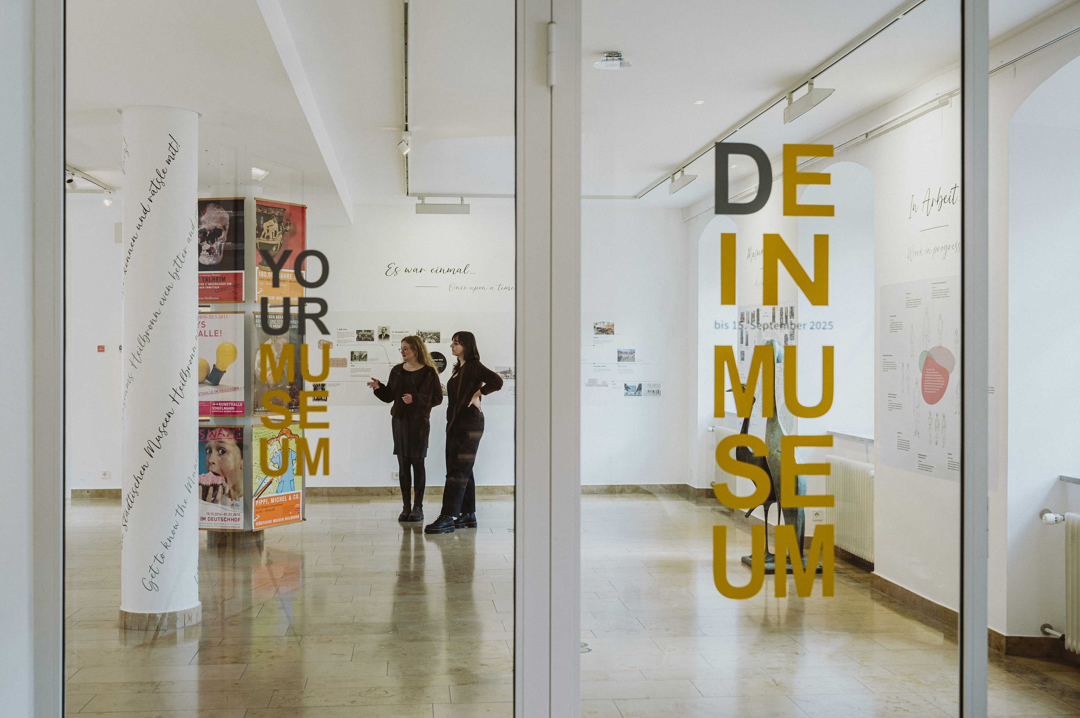 Blick in die Sonderausstellung: (D)EIN MUSEUM (Foto: Nico Kurth)