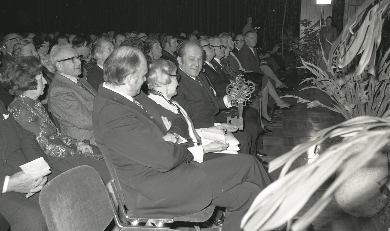 Feierliche Einweihung des Neubaus war am 4. April 1975. Foto: Stadtarchiv Heilbronn