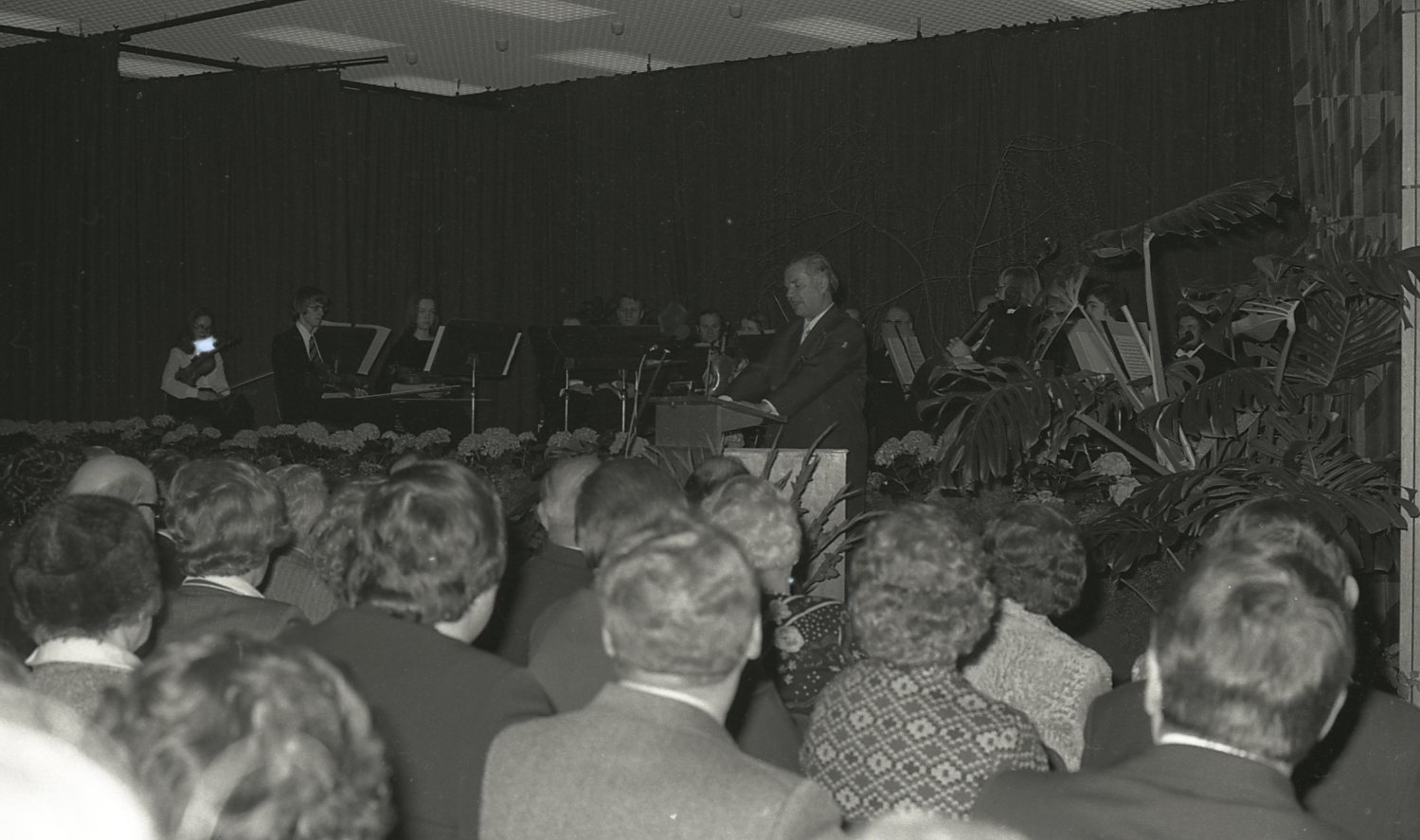 Feierliche Einweihung des Neubaus war am 4. April 1975. Foto: Stadtarchiv Heilbronn
