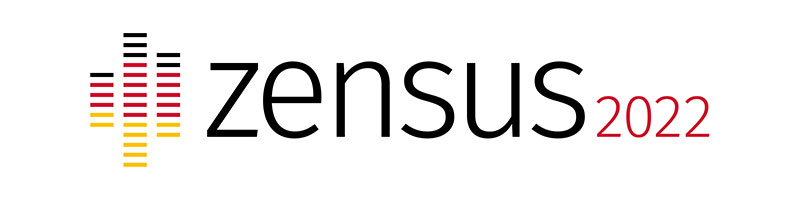 Zensus 2022 - Das Logo des Zensus 2022