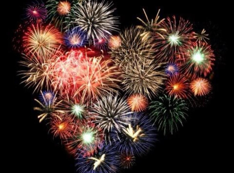 Silvester auf der insel