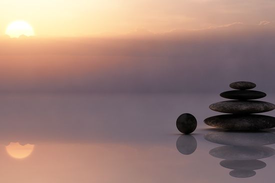 Steine Balance