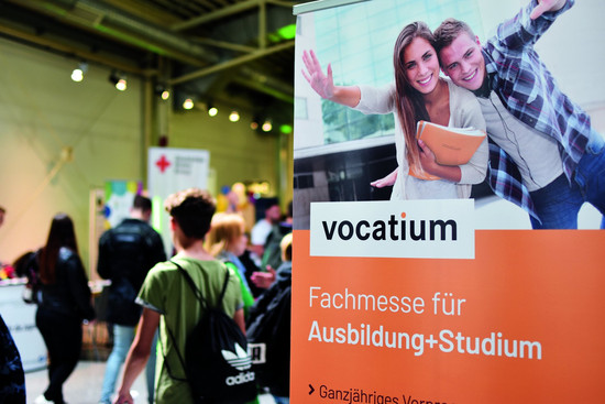 Die vocatium Heilbronn-Franken findet zum 6. Mal in der Heilbronner Harmonie statt und hat eine sehr hohe Bedeutung in der regionalen Berufsorientierung ., © IfT GmbH