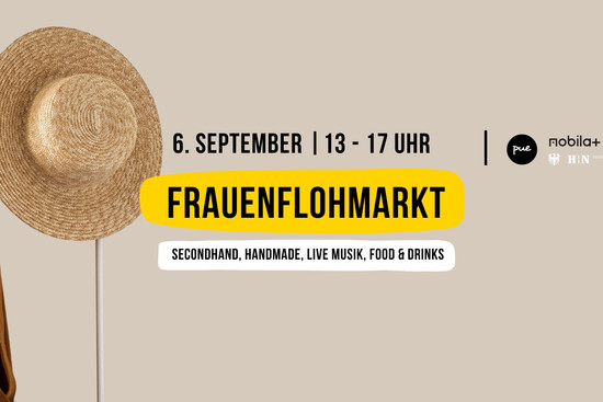 Frauenflohmarkt 6. September 2025, © pue-popupevents
