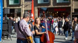 Musiker auf dem Kiliansplatz