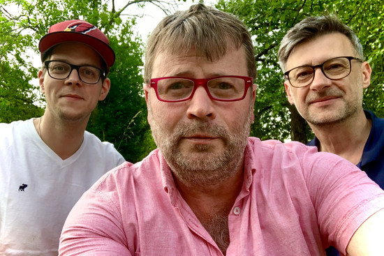 Christoph Beck
Patrick Bebelaar
Frank Kroll, © Cave 61
