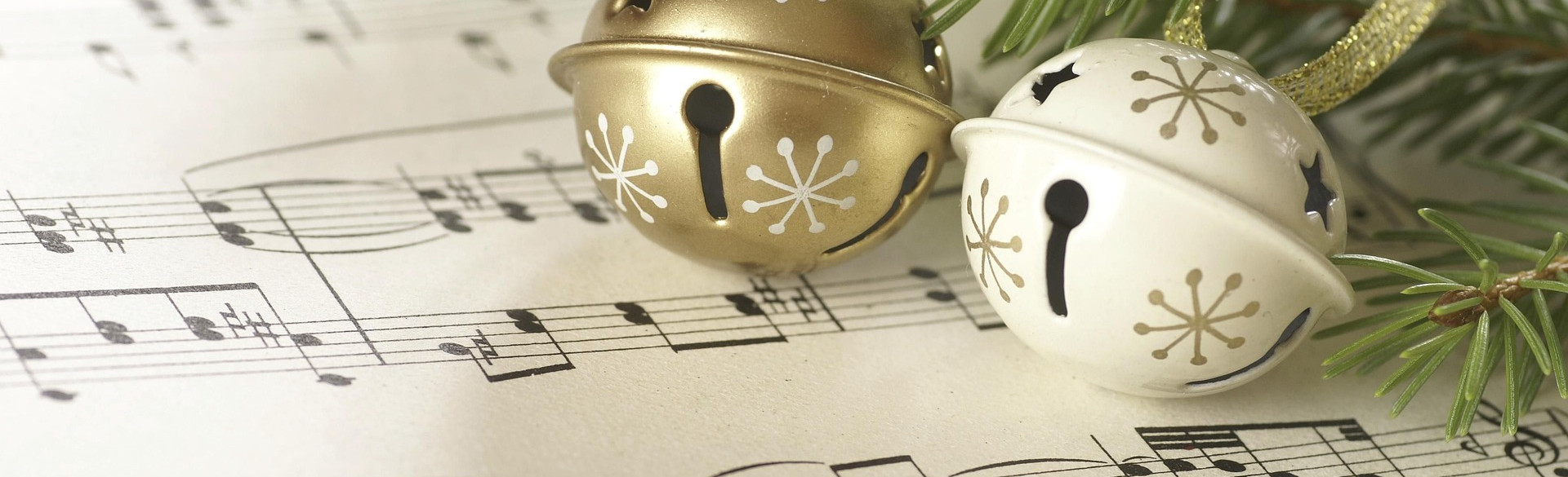 Noten mit Weihnachtsglöckchen Noten mit Weihnachtsglöckchen