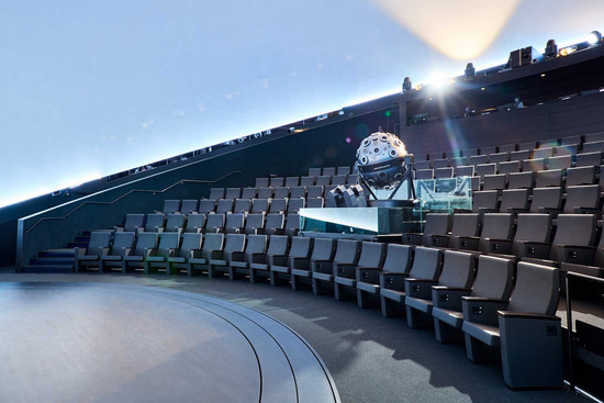 Science Dome, © Verwendung nur im Rahmen redaktioneller Berichterstattung über die experimenta Heilbronn gestattet. Quelle: experimenta gGmbH