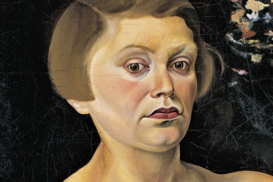 Elfriede Lohse-Wächtler Selbstbildnis, 1931 Hamburger Kunsthalle, Leihgabe aus Privatsammlung, Foto: Hamnurger Kunsthalle/E. Walford