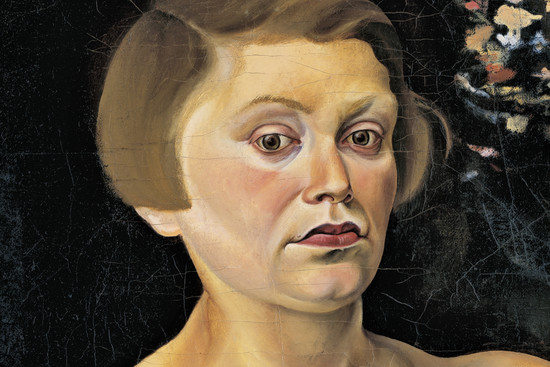 Elfriede Lohse-Wächtler Selbstbildnis, 1931 Hamburger Kunsthalle, Leihgabe aus Privatsammlung, Foto: Hamburger Kunsthalle/E. Walford