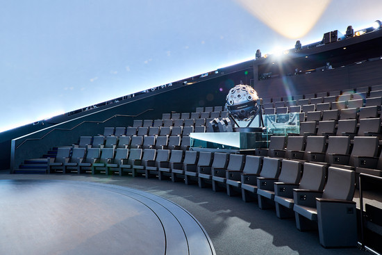Science Dome, © Verwendung nur im Rahmen redaktioneller Berichterstattung über die experimenta Heilbronn gestattet. Quelle: experimenta gGmbH