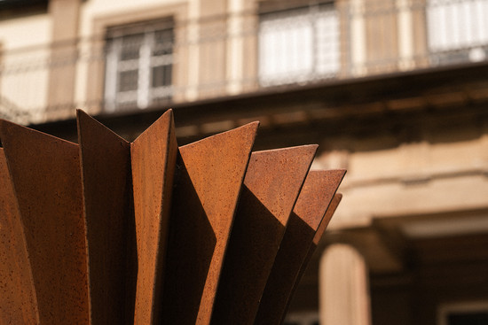 Detail-Aufnahme Skulptur von Herbert Mehler, © Lingner.com