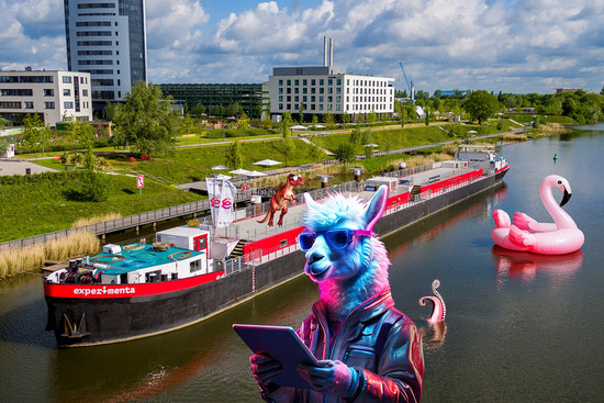 KI Festival auf MS experimenta, © Verwendung nur im Rahmen redaktioneller Berichterstattung über die experimenta Heilbronn gestattet. Quelle: experimenta gGmbH