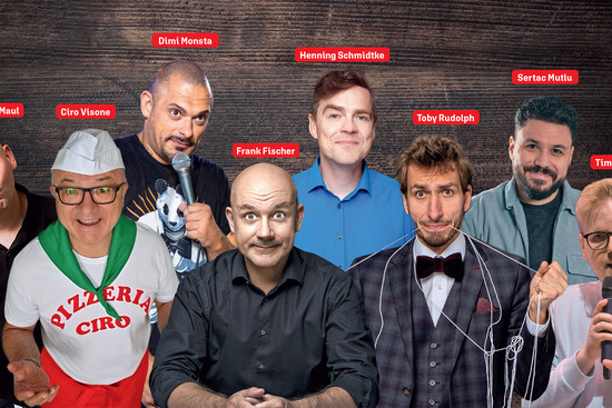 Die Comedians der SPASSIX Comedy Nacht am 6.11.25, © Little Pinguin