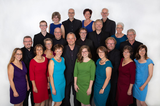 Das Vokalensemble zwölfklang sing tam 6.1.26 in der Kilianskirche sein Weihnachtskonzert